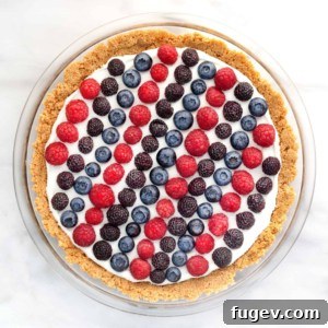 Berry Yogurt Pie