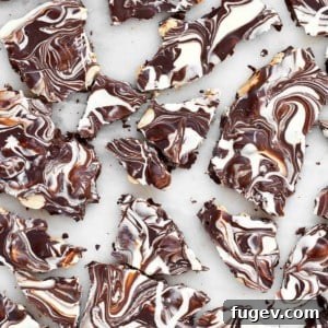 Marbled Chocolate Bark