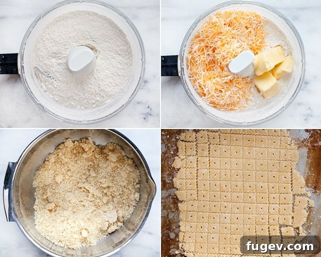 Savory Baked Cheese Crisps 4 Freshly baked homemade cheese crackers cooling on a wire rack