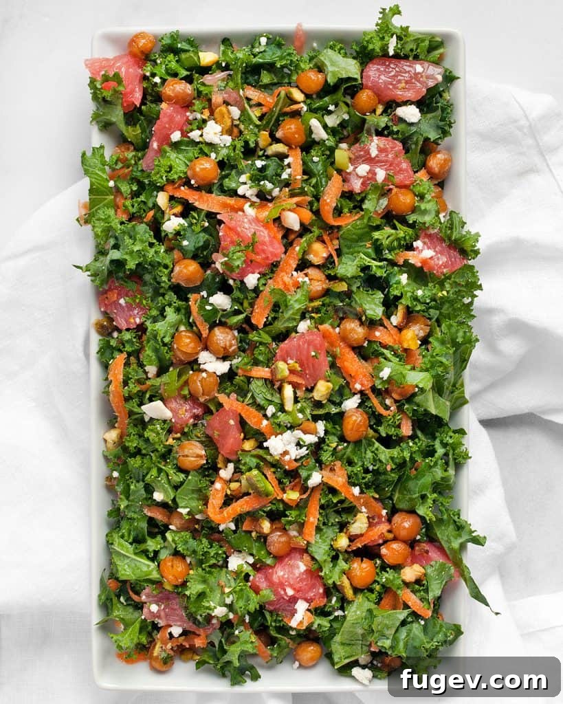 Vibrant Moroccan Kale Salad 3 Moroccan Kale Salad