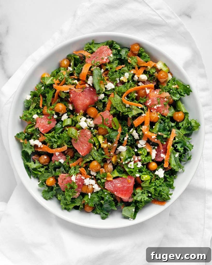 Vibrant Moroccan Kale Salad 4 Moroccan Kale Salad