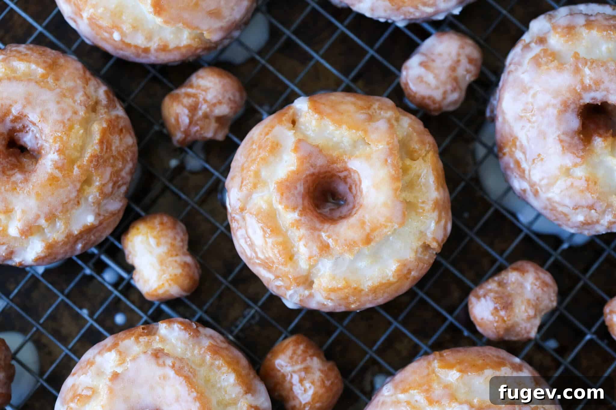 Old-Fashioned Sour Cream Doughnuts 7 Old Fashioned Doughnuts Wholes Holes