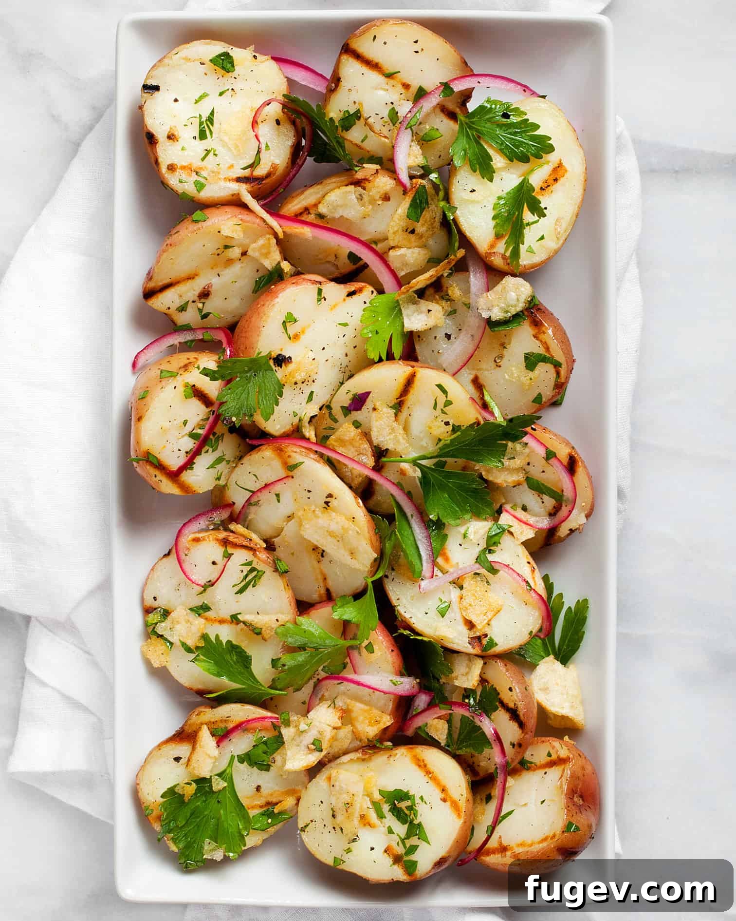 Zingy Salt and Vinegar Potato Salad 3 Tangy Salt & Vinegar Potato Salad for Summer Cookouts
