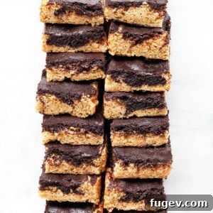 Cocoa Mascarpone Bars ready to be served