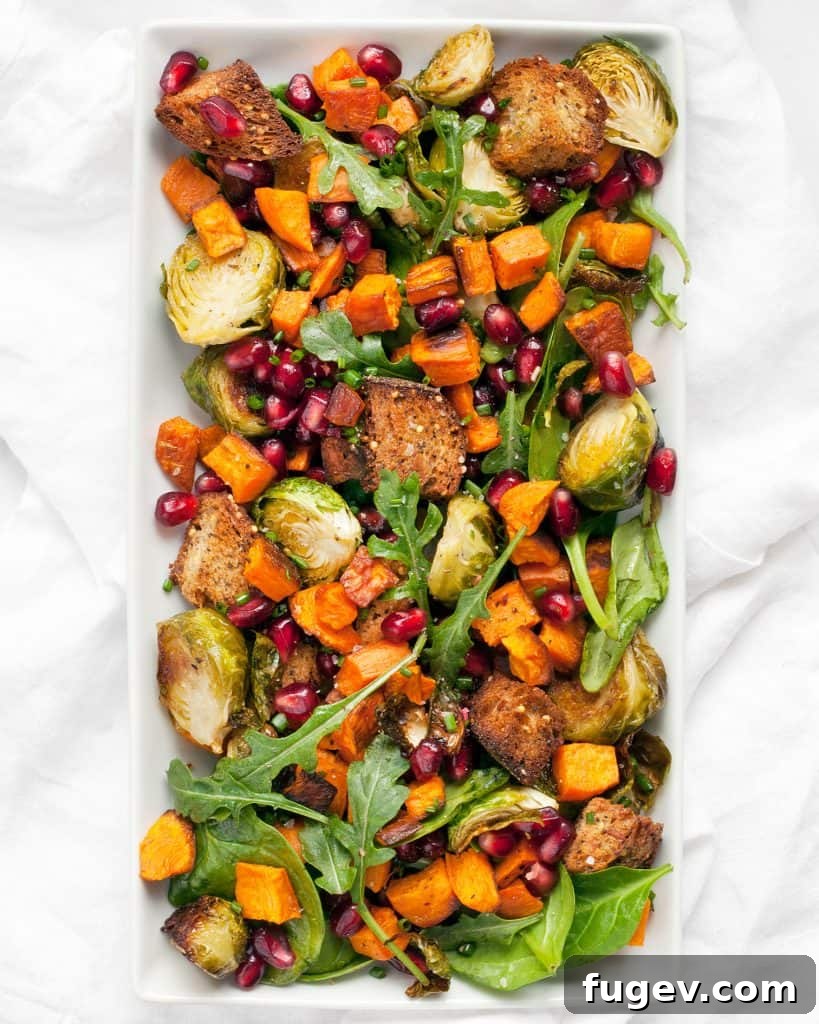 Autumn Harvest Panzanella 3 A closer look at the delicious Fall Panzanella Salad ingredients