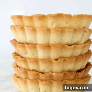 Delicate Almond Flour Tart Crust 4 Golden brown almond flour tart crust