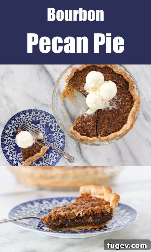 Whiskey-Kissed Pecan Dream 11 This Bourbon Pecan Pie is creamy, rich and nutty! My vodka all butter pie crust adds the perfect flaky, buttery base for the pecan pie of your dreams!
