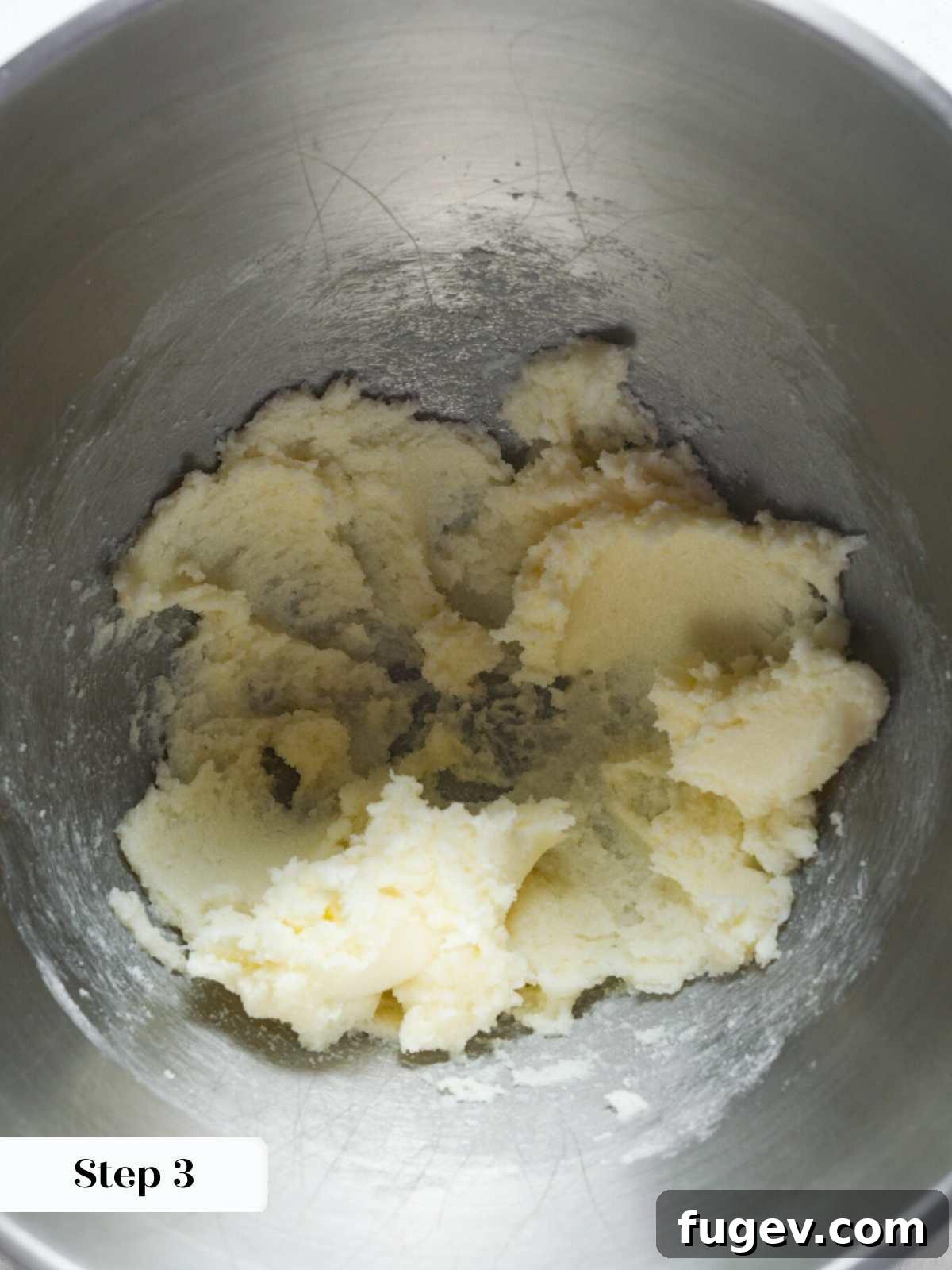Your New Favorite Snickerdoodle Recipe 6 Creaming butter and sugar together until light and fluffy.