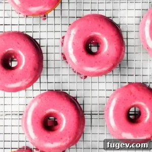 Blackberry Lime Donuts