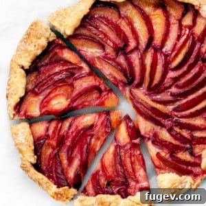 Rustic Plum Tart 2 Plum Galette - Recipe Image