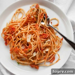 Roasted Tomato Pesto Pasta