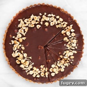 Chocolate Hazelnut Tart