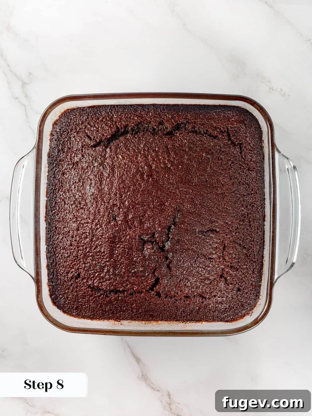 Warm Spiced Gingerbread 12 Whole gingerbread cake cooled slightly in its baking dish before slicing into squares.