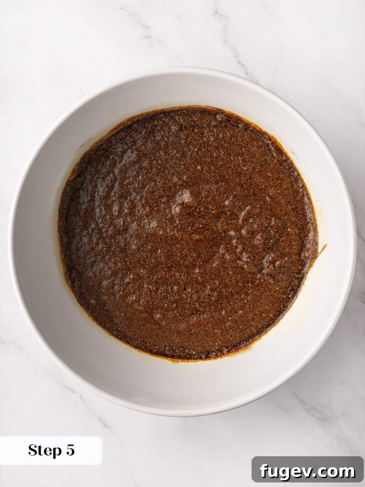 Warm Spiced Gingerbread 8 Butter and sugar beaten together in a bowl until creamy as the first mixing step.