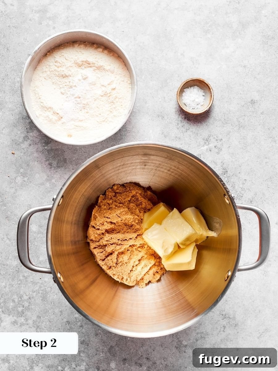 The brown-sugar-heavy ratio here is what keeps chewy peanut butter cookies soft for days.
